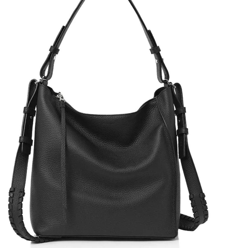 ALLSAINTS Kita Pebbled Leather Crossbody
